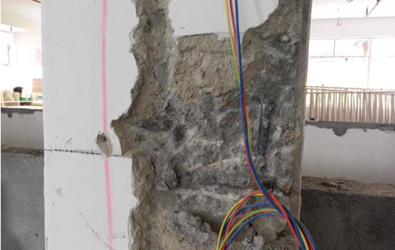 柱鋼筋開(kāi)鑿檢測(cè) 