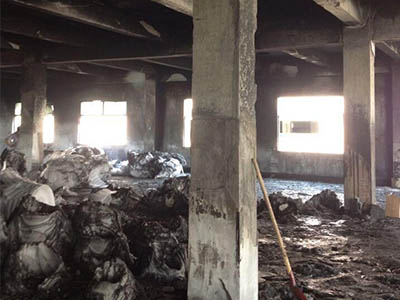 火災(zāi)檢測現(xiàn)場 